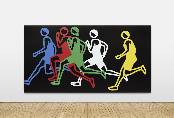 Sprinters Men 3 | Julian Opie